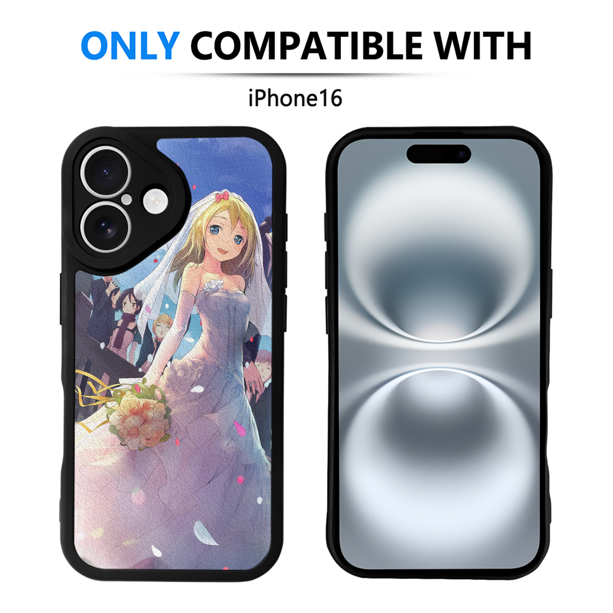 （画像用） 進撃の巨人 Attack on Titan 【iPhone 16シリーズ対応】シリコンスマホケース（レザー調） 材質：シリコン